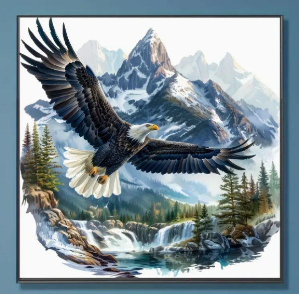 Diamond Painting Adler